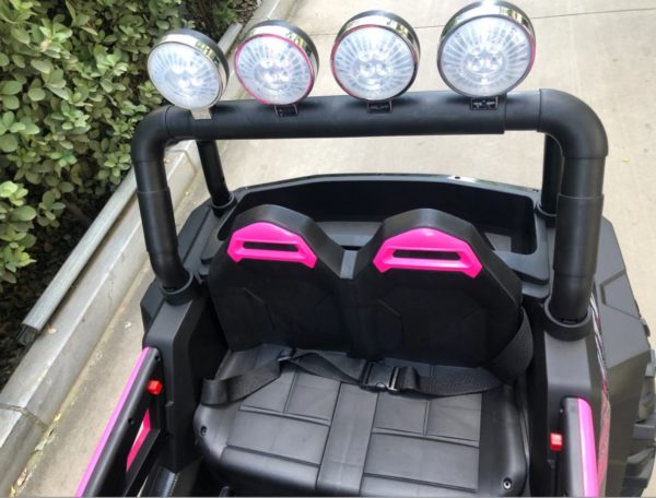 918 PINK 4MD 4motor Big Kids Electric Ride on UTV, kids' Toys car with 2.4G R/C- Free Shipping - Image 4