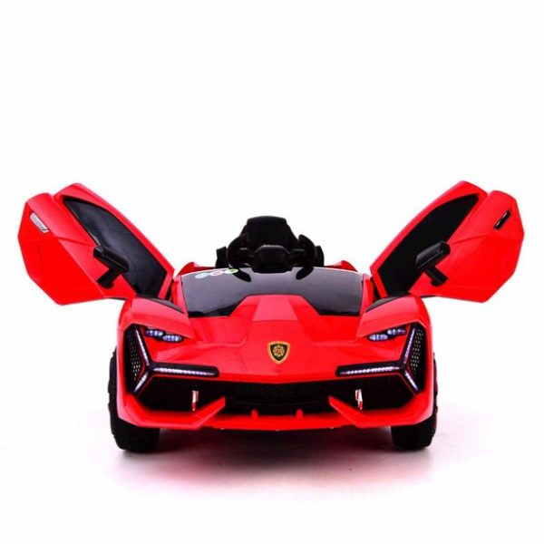 Ride&Cars Red Sports kids electric car with hydraulic lever scissors door - Image 3