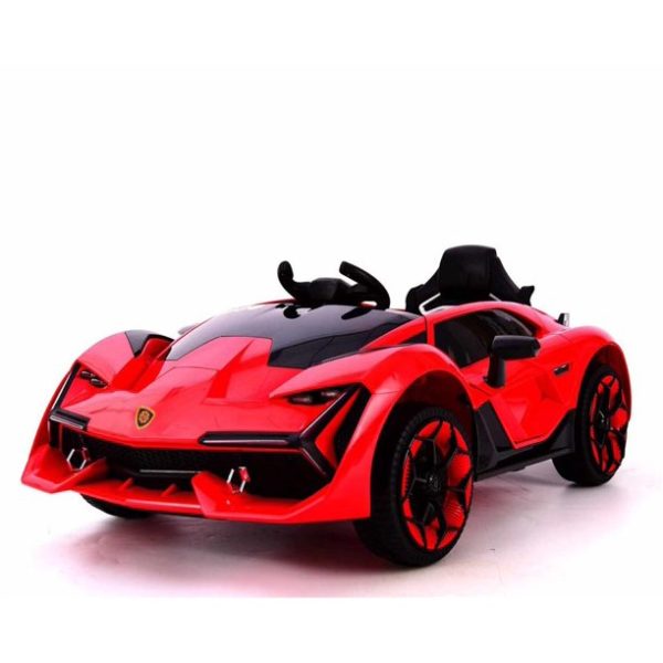 Ride&Cars Red Sports kids electric car with hydraulic lever scissors door - Image 2